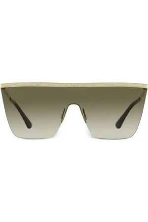 Jimmy Choo Leah Mask oversize-frame sunglasses