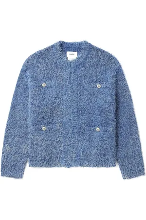 DOUBLET Textured-finish cardigan