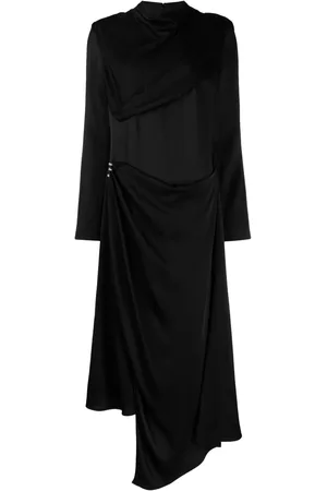 Givenchy Crystal-embellished satin midi dress