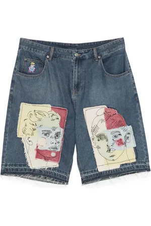 KIDSUPER STUDIOS Patch-detail shorts