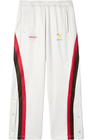 OFF-WHITE X AC Milan x Puma track pants