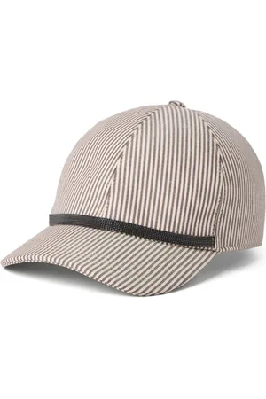 Brunello Cucinelli Striped cap