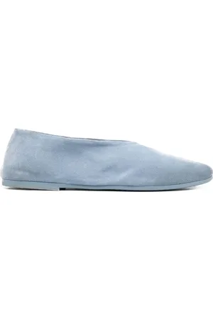 MARSÈLL Leather slip-on ballerina shoes