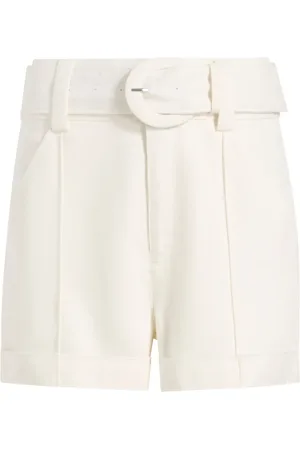 Cinq A Sept Aldi belted shorts