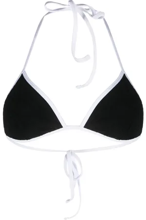 Casablanca Monogram jersey bikini top