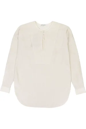 Loro Piana Stripe cotton blouse
