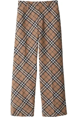 Burberry Checked tailored trousers