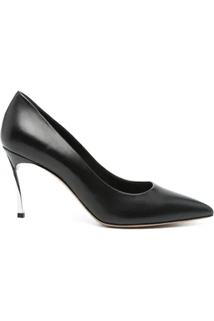 Casadei 80mm leather pumps