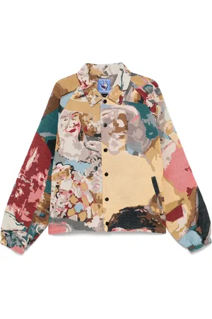 KIDSUPER STUDIOS Patterned-jacquard jacket