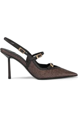 LE SILLA 80mm Morgana slingback pumps