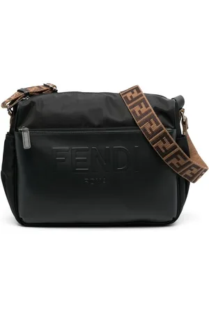Fendi Logo-embossed recycled changing bag