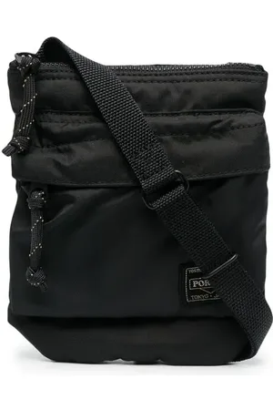 PORTER-YOSHIDA & CO Logo-patch messenger bag