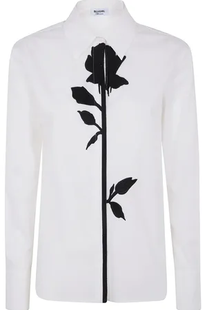 Blugirl Floral-embroidery shirt