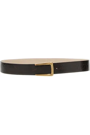Brunello Cucinelli Crinkled leather belt