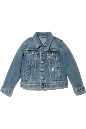OFF-WHITE Arrows buttoned denim jacket