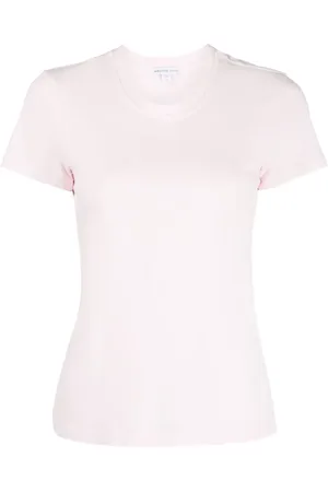 James Perse Sheer Slub crew neck T-shirt