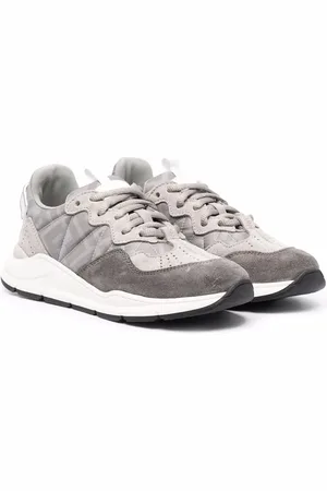 Fendi Multi-panel lace-up sneakers