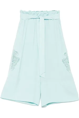 Twin-Set Paperbag-waist trousers