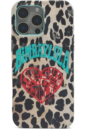 Bimba y Lola Leopard-print iPhone 15 Pro Max case