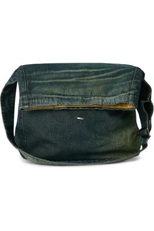 OUR LEGACY Denim messenger bag