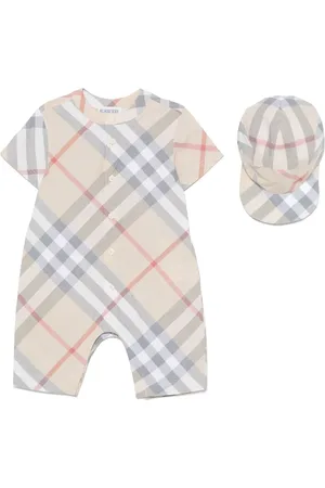 Burberry Vintage Check babygrow set