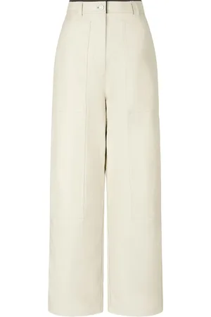 Studio Tomboy Faux-leather trousers