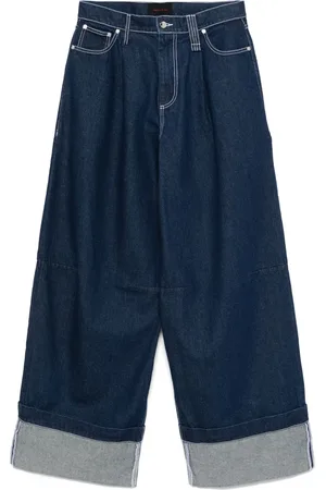 Simone Rocha Wide-leg puddle jeans