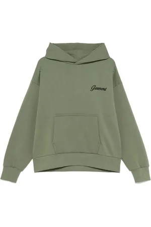 Garment Workshop Logo-embroidered hoodie