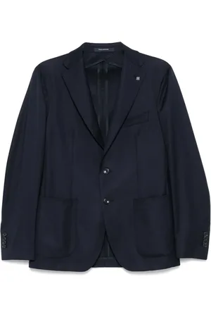 TAGLIATORE Brooch-detail blazer
