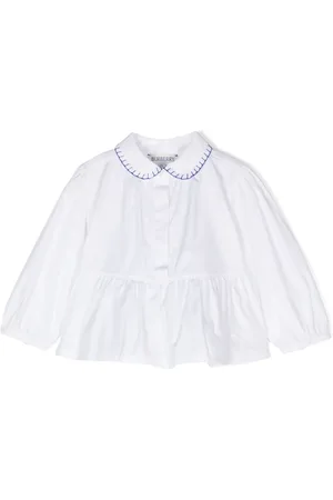 Burberry Equestrian Knight cotton blouse