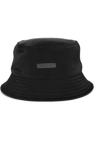 FEAR OF GOD Logo-plaque tonal-design bucket hat
