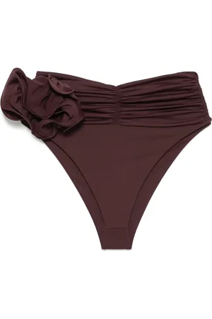 MAGDA BUTRYM Floral-appliqu?? bikini bottoms