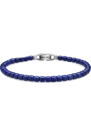 David Yurman Sterling Spiritual Beads Cushion bracelet (4mm)