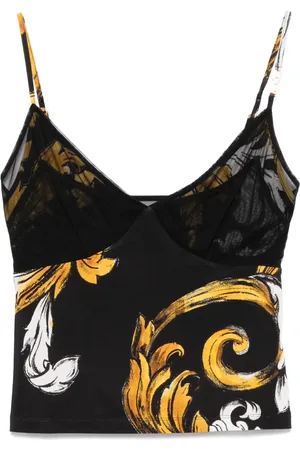VERSACE Barocco mesh top