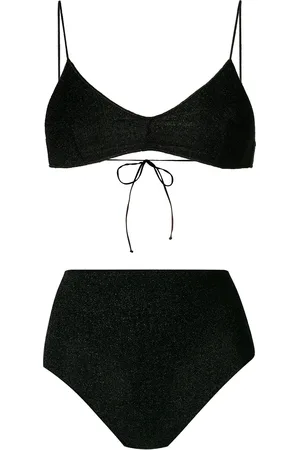Oseree Metallic thread bikini