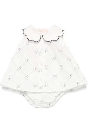 Elisabetta Franchi Logo-print blouse