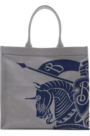 Burberry EKD canvas tote bag