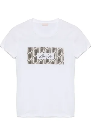 Liu Jo Crystal-embellishment T-shirt