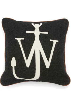 J.W.Anderson Anchor-logo squared cushion