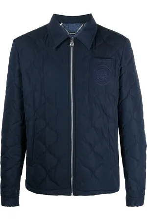 BILLIONAIRE Embroidered quilted windbreaker
