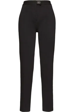 Salvatore Ferragamo Gancio plaque tailored trousers