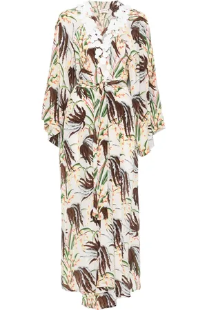 P.A.R.O.S.H. Flroal-print cardi-coat