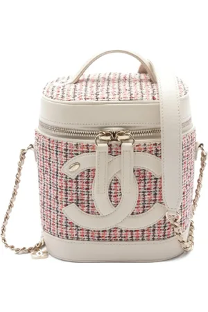 CHANEL 2019 CC Mania Tweed vanity bag