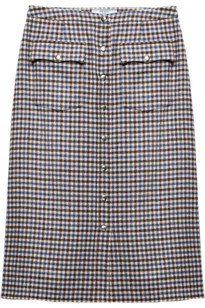 Prada Wool midi skirt