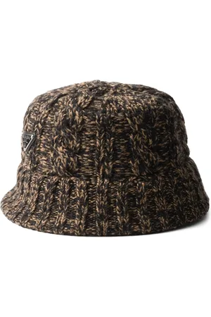 Prada Mélange wool bucket hat