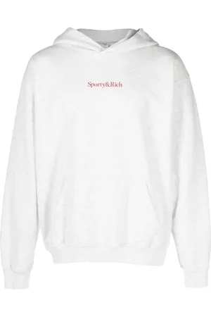 Sporty & Rich Logo-print cotton hoodie