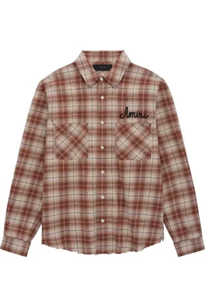AMIRI Logo-embroidered shirt