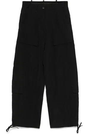 MASNADA Drawstring-ankle cargo pants