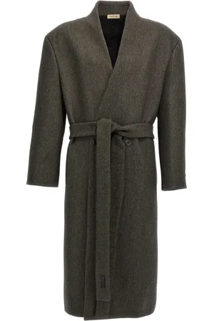 FEAR OF GOD Collarless coat