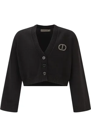Twin-Set Logo-appliqu?? cardigan